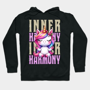 Unicorn Yoga - Inner Harmony Hoodie